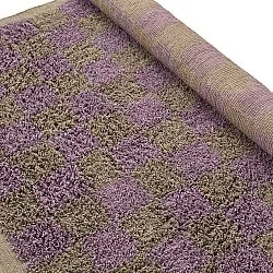 Ryetepper - Elsey Natural Cotton Shaggy (brun/lilla)