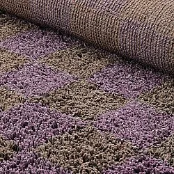 Ryetepper - Elsey Natural Cotton Shaggy (brun/lilla)