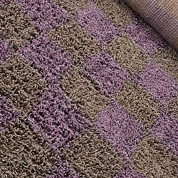 Ryetepper - Elsey Natural Cotton Shaggy (brun/lilla)