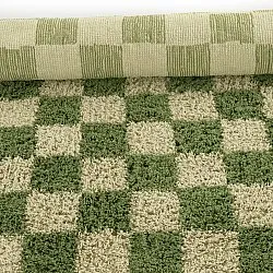 Ryetepper - Elsey Natural Cotton Shaggy (grønn/beige)