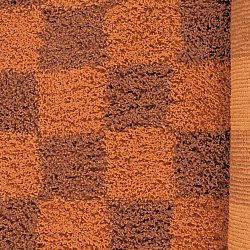 Ryetepper - Elsey Natural Cotton Shaggy (oransje/rød)