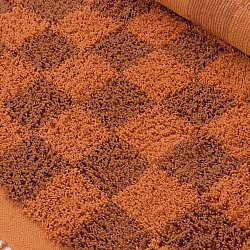 Ryetepper - Elsey Natural Cotton Shaggy (oransje/rød)