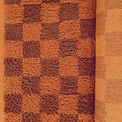 Ryetepper - Elsey Natural Cotton Shaggy (oransje/rød)