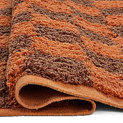 Ryetepper - Elsey Natural Cotton Shaggy (oransje/rød)