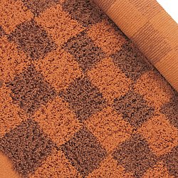 Ryetepper - Elsey Natural Cotton Shaggy (oransje/rød)