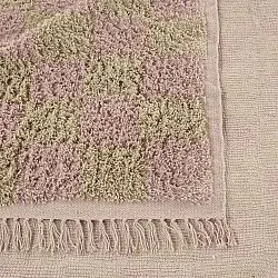 Ryetepper - Elsey Natural Cotton Shaggy (rosa/oransje)