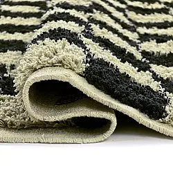 Ryetepper - Elsey Natural Cotton Shaggy (svart/beige)