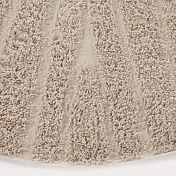 Runde tepper - Farley Natural Cotton Shaggy (beige)