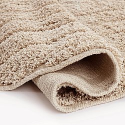 Runde tepper - Farley Natural Cotton Shaggy (beige)