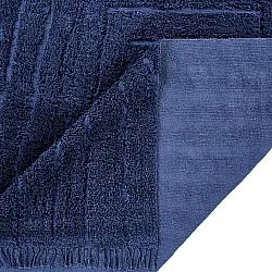 Ryetepper - Farley Natural Cotton Shaggy (blå)
