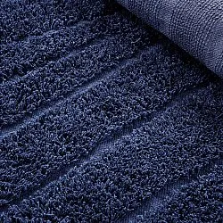 Runde tepper - Farley Natural Cotton Shaggy (blå)