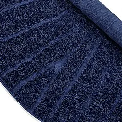 Runde tepper - Farley Natural Cotton Shaggy (blå)