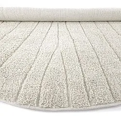 Runde tepper - Farley Natural Cotton Shaggy (off-white)
