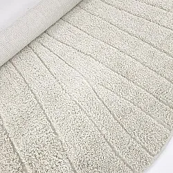 Runde tepper - Farley Natural Cotton Shaggy (off-white)