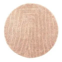 Runde tepper - Farley Natural Cotton Shaggy (rosa)