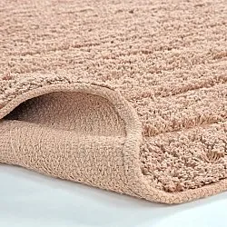 Runde tepper - Farley Natural Cotton Shaggy (rosa)