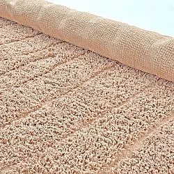 Runde tepper - Farley Natural Cotton Shaggy (rosa)