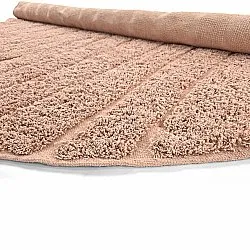 Runde tepper - Farley Natural Cotton Shaggy (rosa)