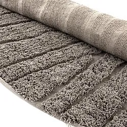 Runde tepper - Farley Natural Cotton Shaggy (taupe)