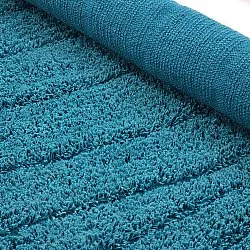 Runde tepper - Farley Natural Cotton Shaggy (turkis)