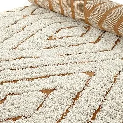 Ryetepper - Holwell Natural Cotton Shaggy (off white/brun)