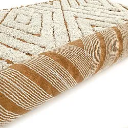 Ryetepper - Holwell Natural Cotton Shaggy (off white/brun)