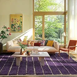 Ryetepper - Ikara Natural Cotton Shaggy (lilla)