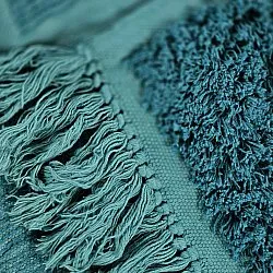 Ryetepper - Ikara Natural Cotton Shaggy (turkis)