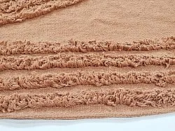 Runde tepper - Jovie Natural Cotton Shaggy (terrakotta)
