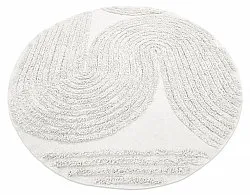 Runde tepper - Jovie Natural Cotton Shaggy (offwhite)