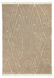 Ryetepper - Kindon Natural Cotton Shaggy (beige/hvit)