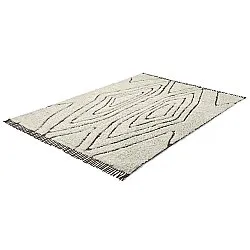 Ryetepper - Kindon Natural Cotton Shaggy (off white/brun)