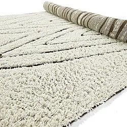 Ryetepper - Kindon Natural Cotton Shaggy (off white/brun)
