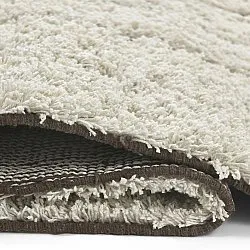 Ryetepper - Kindon Natural Cotton Shaggy (off white/brun)
