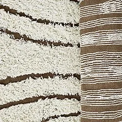 Ryetepper - Kindon Natural Cotton Shaggy (off white/brun)