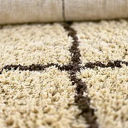 Ryetepper - Lana Natural Cotton Shaggy (beige/brun)