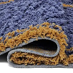 Ryetepper - Lana Natural Cotton Shaggy (blå/gul)