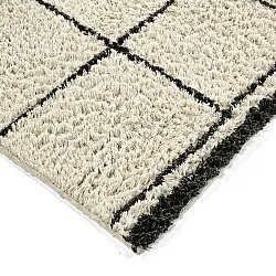 Ryetepper - Lana Natural Cotton Shaggy (krem/mørk grå)