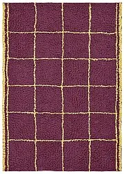 Ryetepper - Lana Natural Cotton Shaggy (burgunder/gul)
