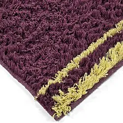 Ryetepper - Lana Natural Cotton Shaggy (burgunder/gul)