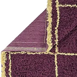 Ryetepper - Lana Natural Cotton Shaggy (burgunder/gul)