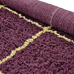Ryetepper - Lana Natural Cotton Shaggy (burgunder/gul)
