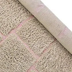 Ryetepper - Lindley Natural Cotton Shaggy (beige/rosa)