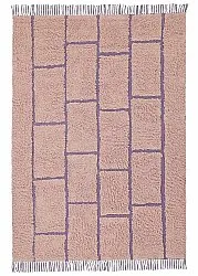 Ryetepper - Lindley Natural Cotton Shaggy (rosa/lilla)