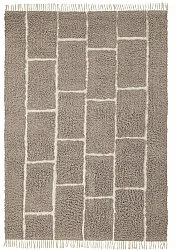 Ryetepper - Lindley Natural Cotton Shaggy (taupe/grå)