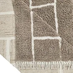 Ryetepper - Lindley Natural Cotton Shaggy (taupe/grå)