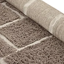 Ryetepper - Lindley Natural Cotton Shaggy (taupe/grå)