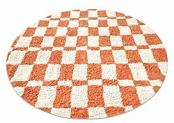 Runde tepper - Maranello Natural Cotton Shaggy (oransje)