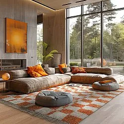 Ryetepper - Maranello Natural Cotton Shaggy (oransje)
