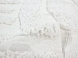 Runde tepper - Mavis Natural Cotton Shaggy (offwhite)